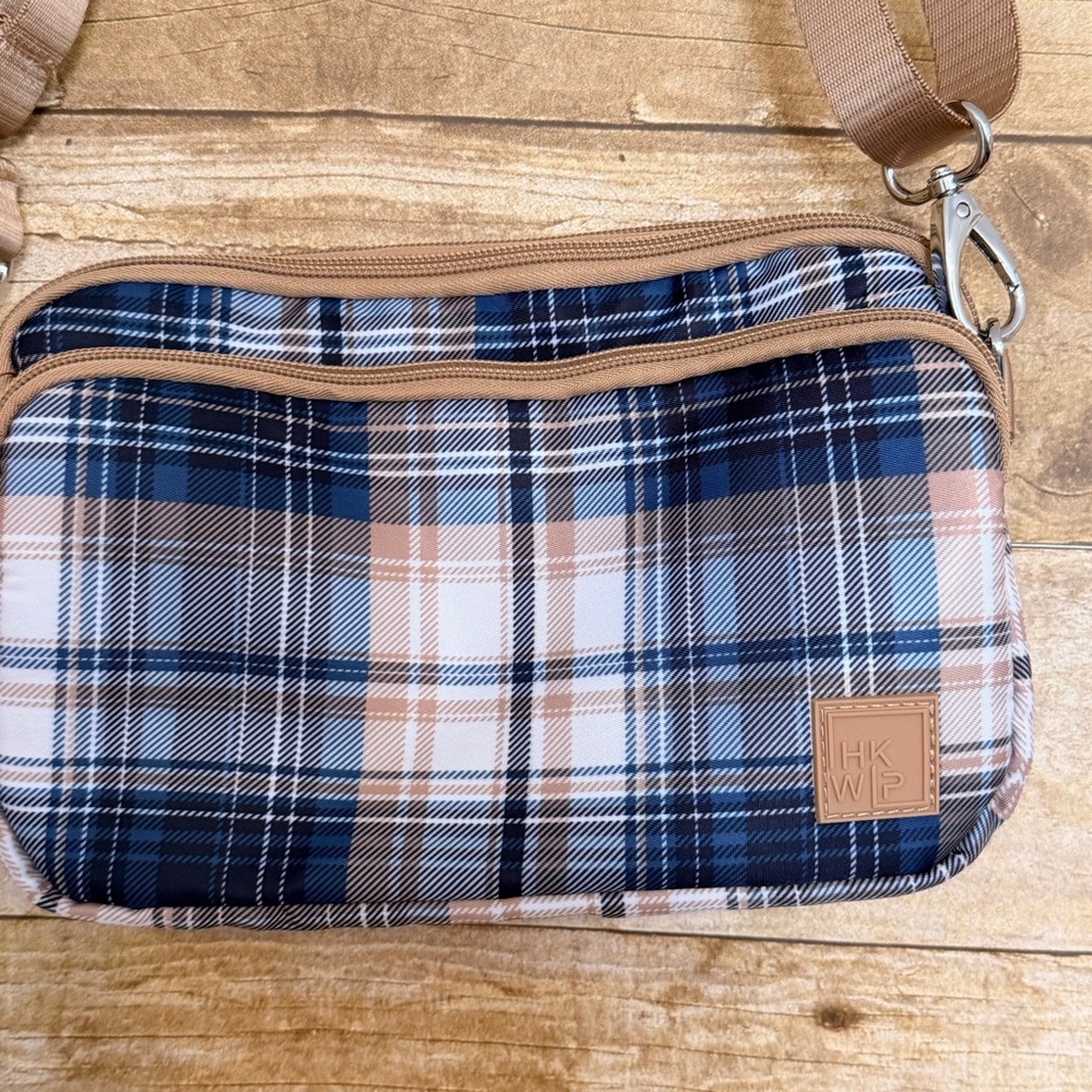 IHKWIP The RFID Daily Crossbody w/ Removable Wristlet - Positively Plaid - Picture 7 of 11